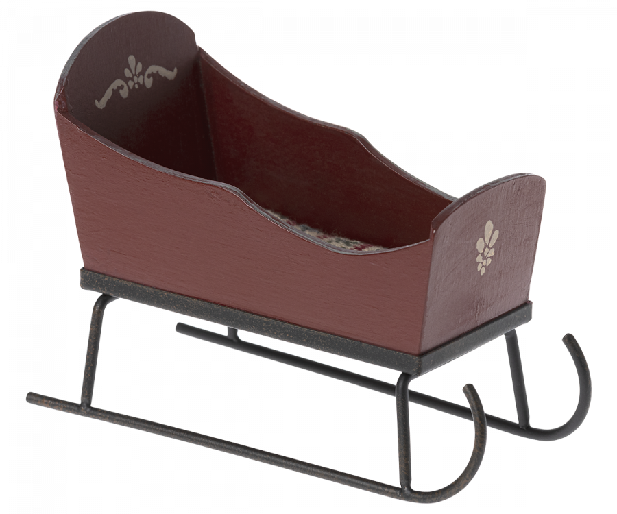 Sleigh, Mouse - Red | Maileg