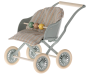 Stroller, Baby Mouse - Blue | Maileg