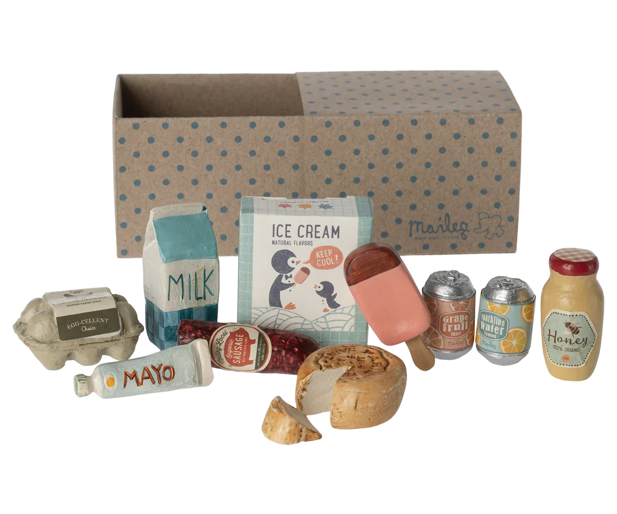 Miniature Grocery Box | Maileg