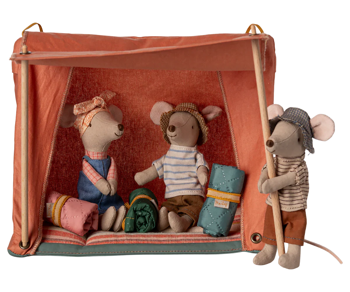 Happy Camper Tent, Mouse | Maileg