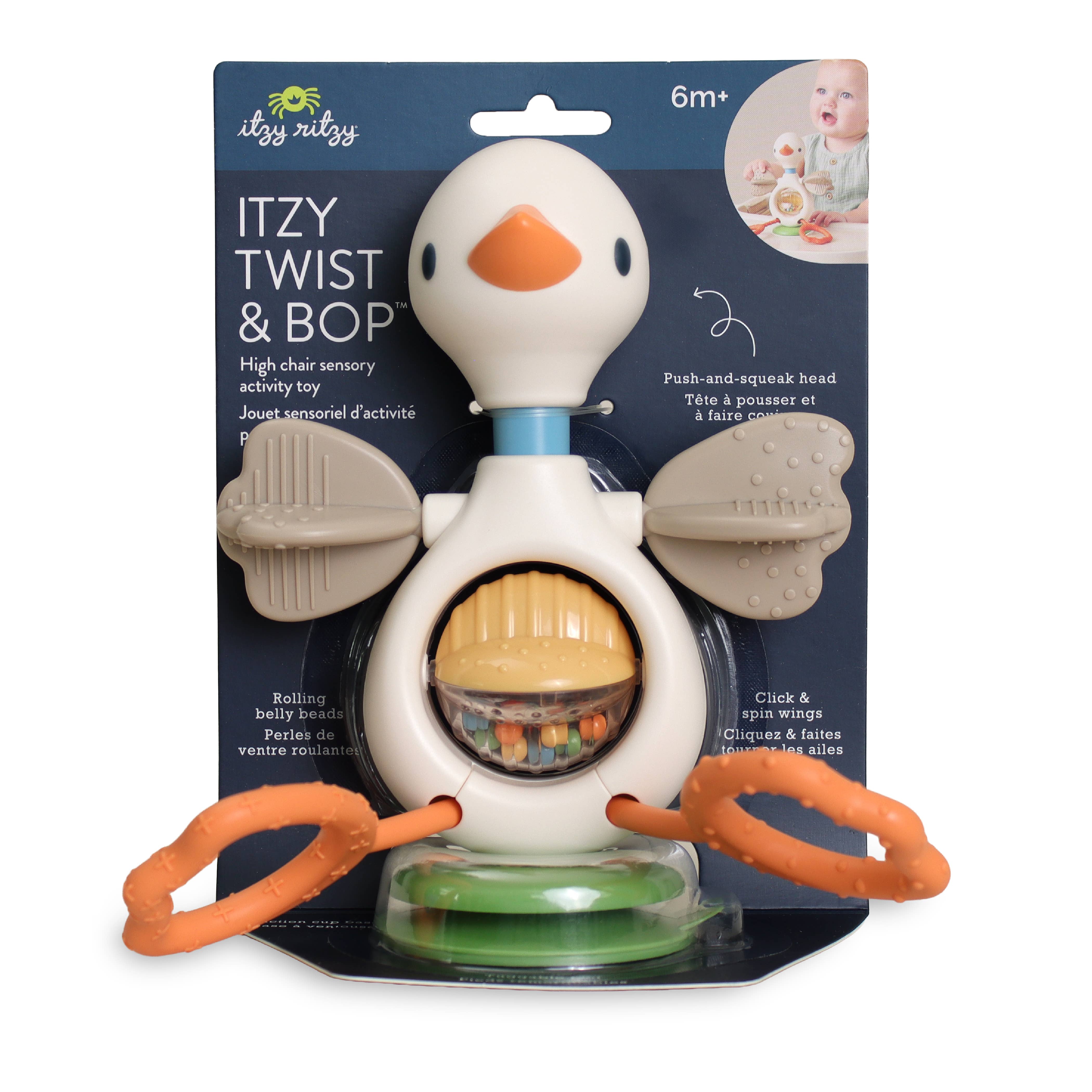 Itzy Twist & Bop™ - High Chair Sensory Toy Goose