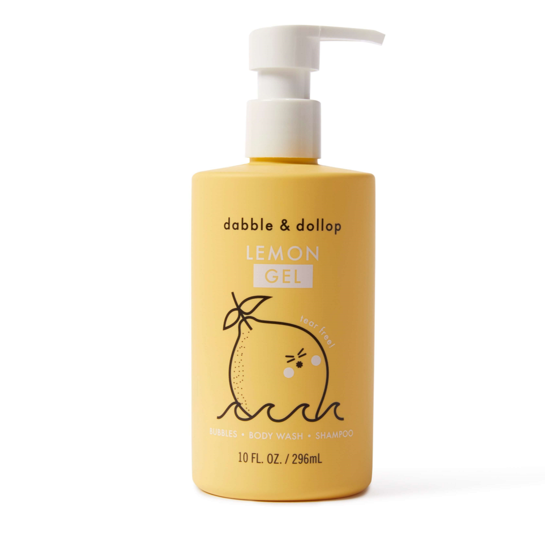 Dabble & Dollop® Baby Tear-Free Shampoo, Body Wash, & Bubbles - Lemon