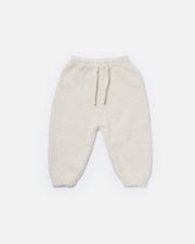 Fuzzy Lounge Pants - Ecru