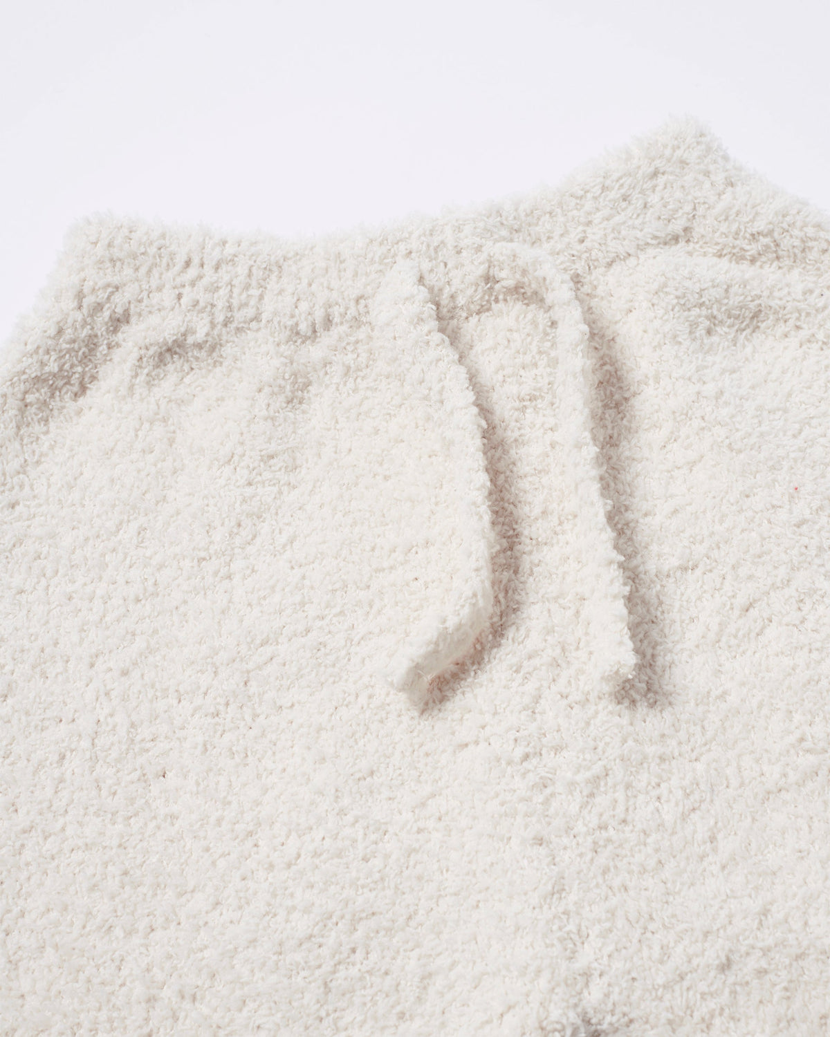 Fuzzy Lounge Pants - Ecru
