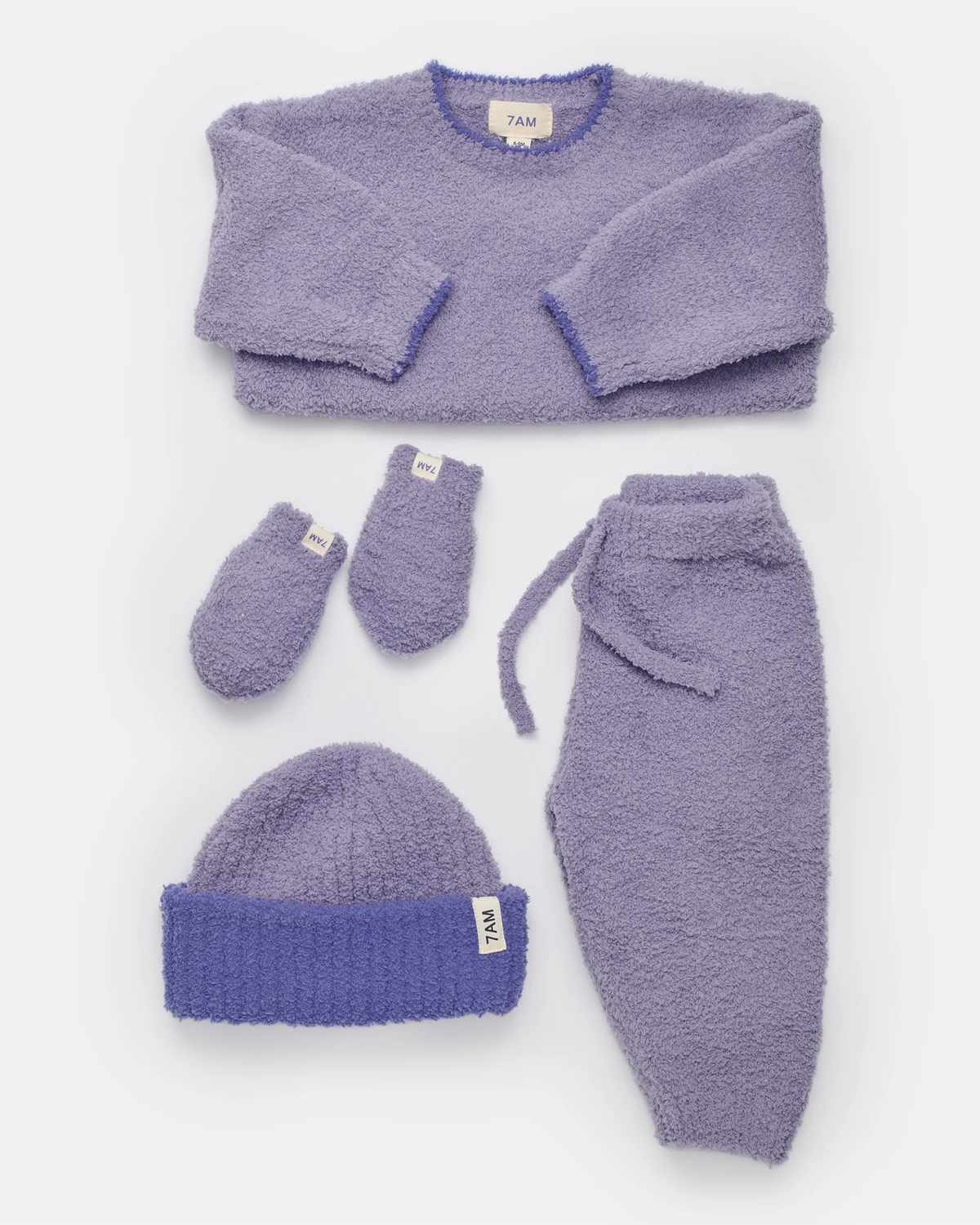 Fuzzy Lounge Pants - Taro