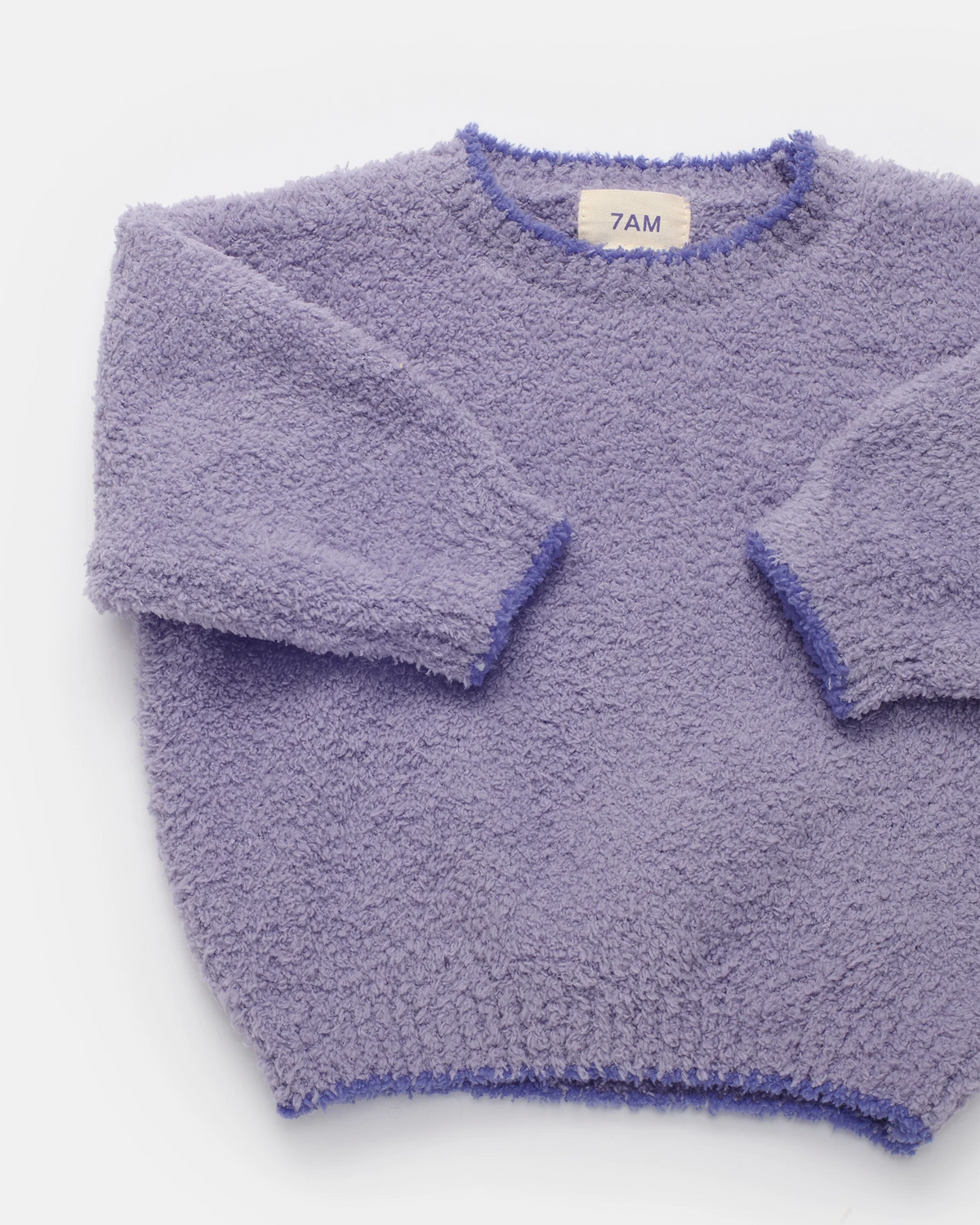 Fuzzy Boxy Sweater - Taro