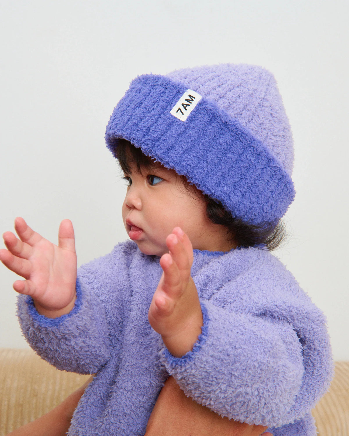 Fuzzy Boxy Sweater - Taro