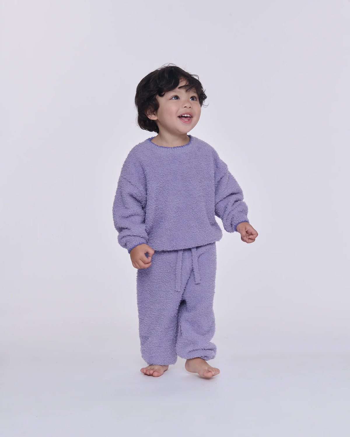 Fuzzy Lounge Pants - Taro