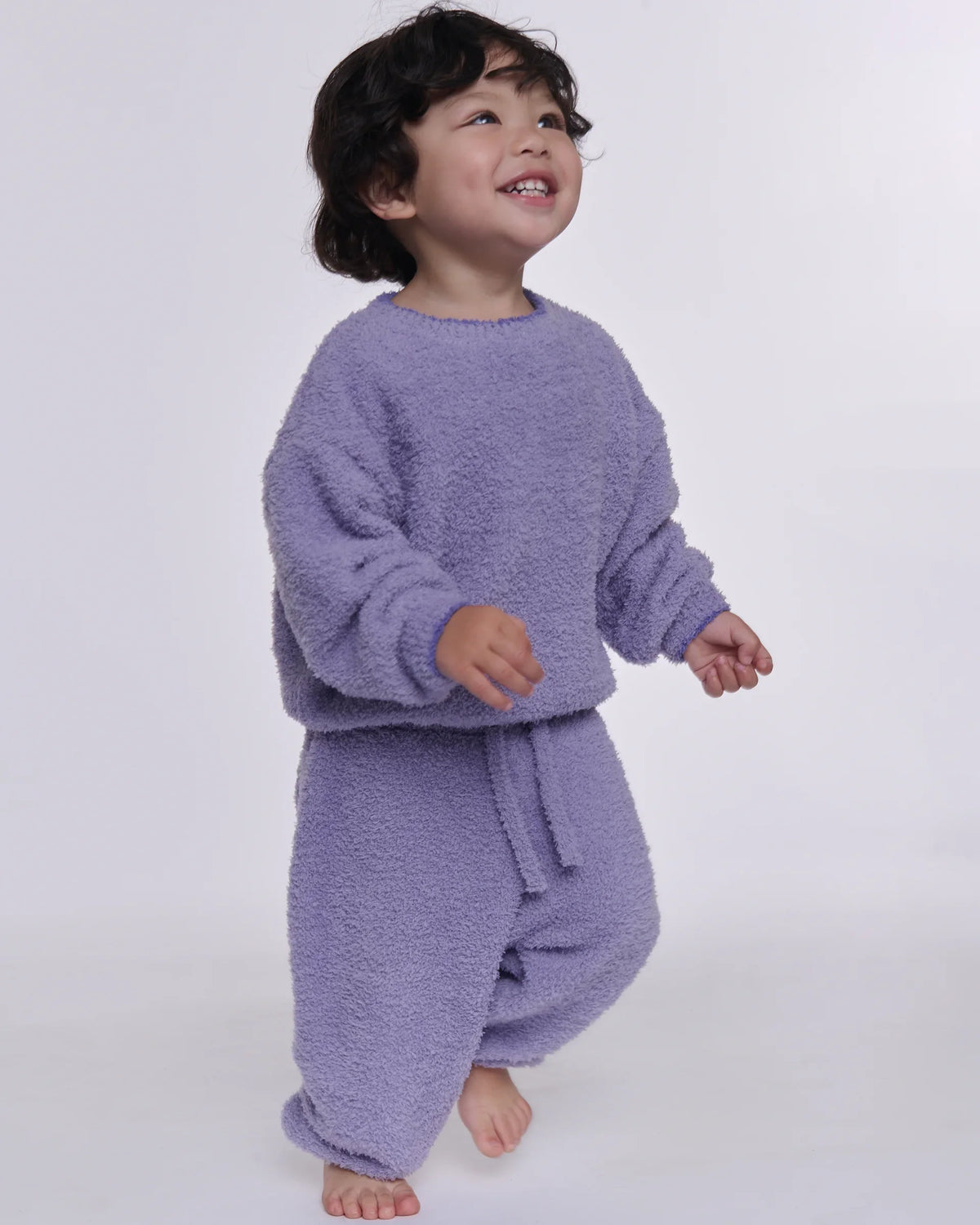 Fuzzy Lounge Pants - Taro