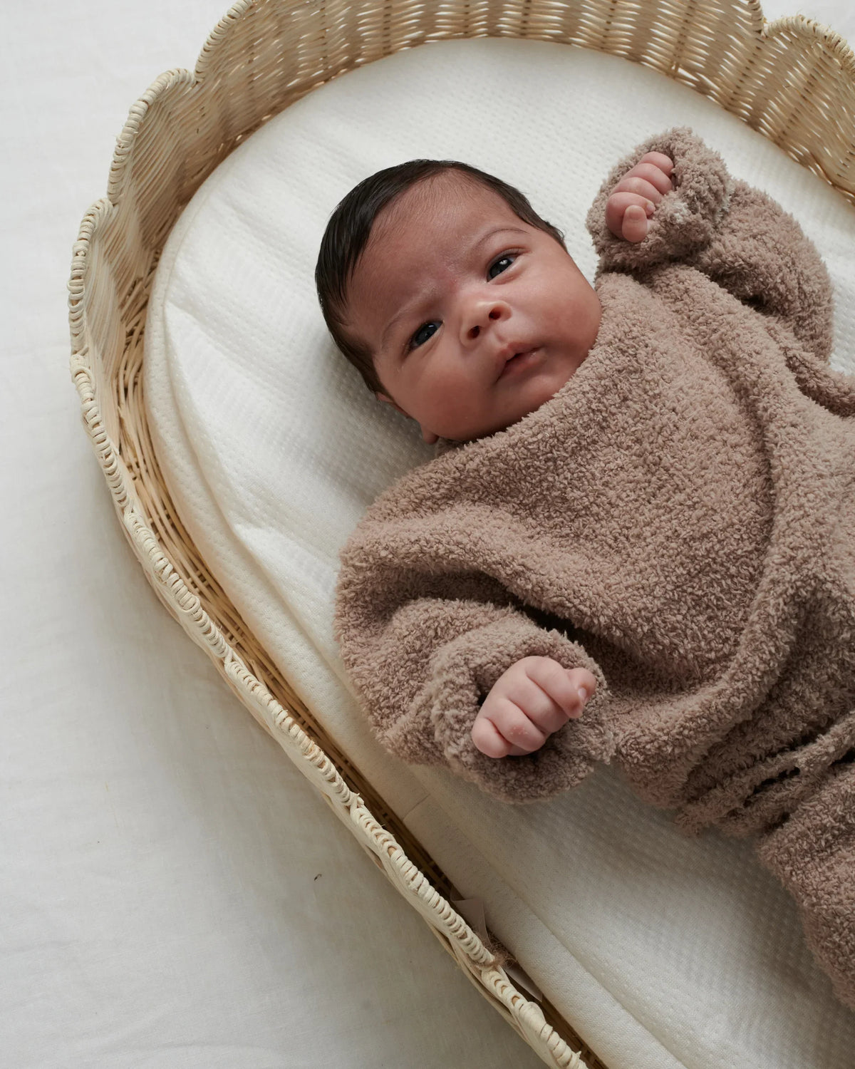 Fuzzy Boxy Sweater - Taupe
