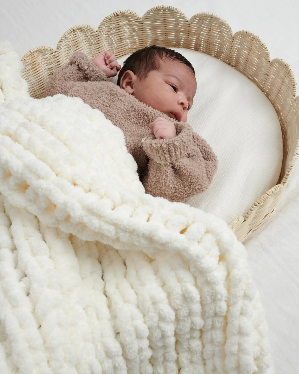 Fuzzy Boxy Sweater - Taupe