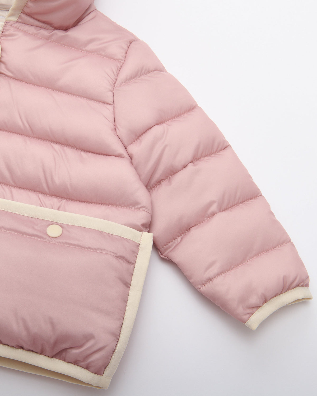 Compact Roll Me Puffer - Ash Rose