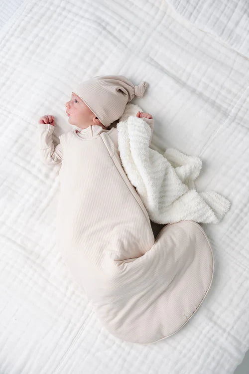 Chenille Blanket - White
