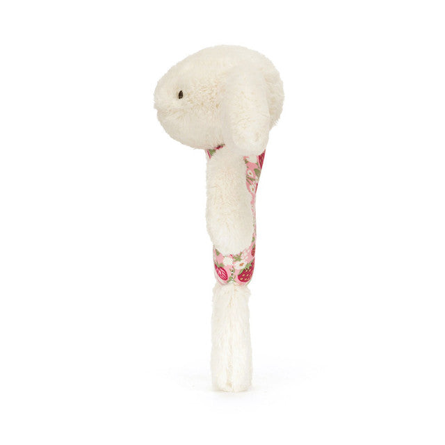Blossom Cream Bunny 'Berry' Ring Rattle | Jellycat