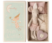 Tooth Fairy Mouse, Little Sister in Matchbox | Maileg