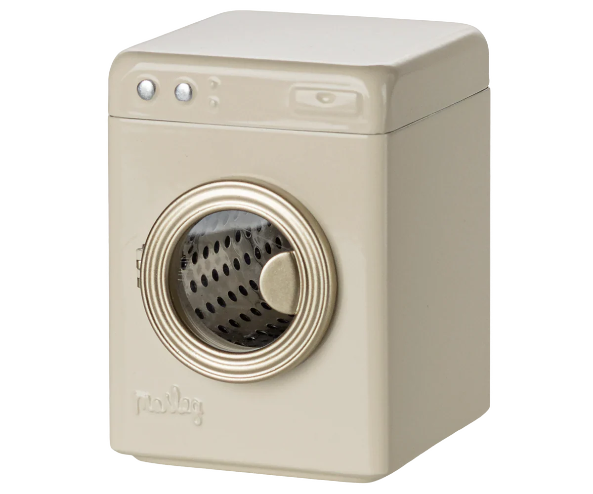 Washing Machine, Mouse - Off White | Maileg