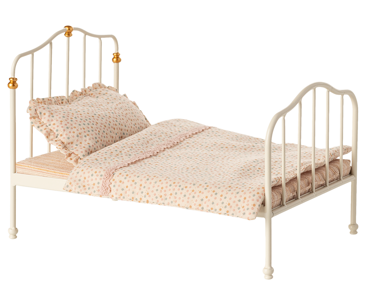 Vintage bed, Mouse - Off white | Maileg