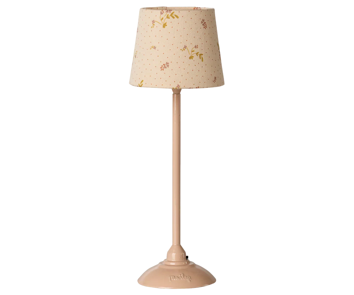 Floor Lamp, Miniature - Powder | Maileg