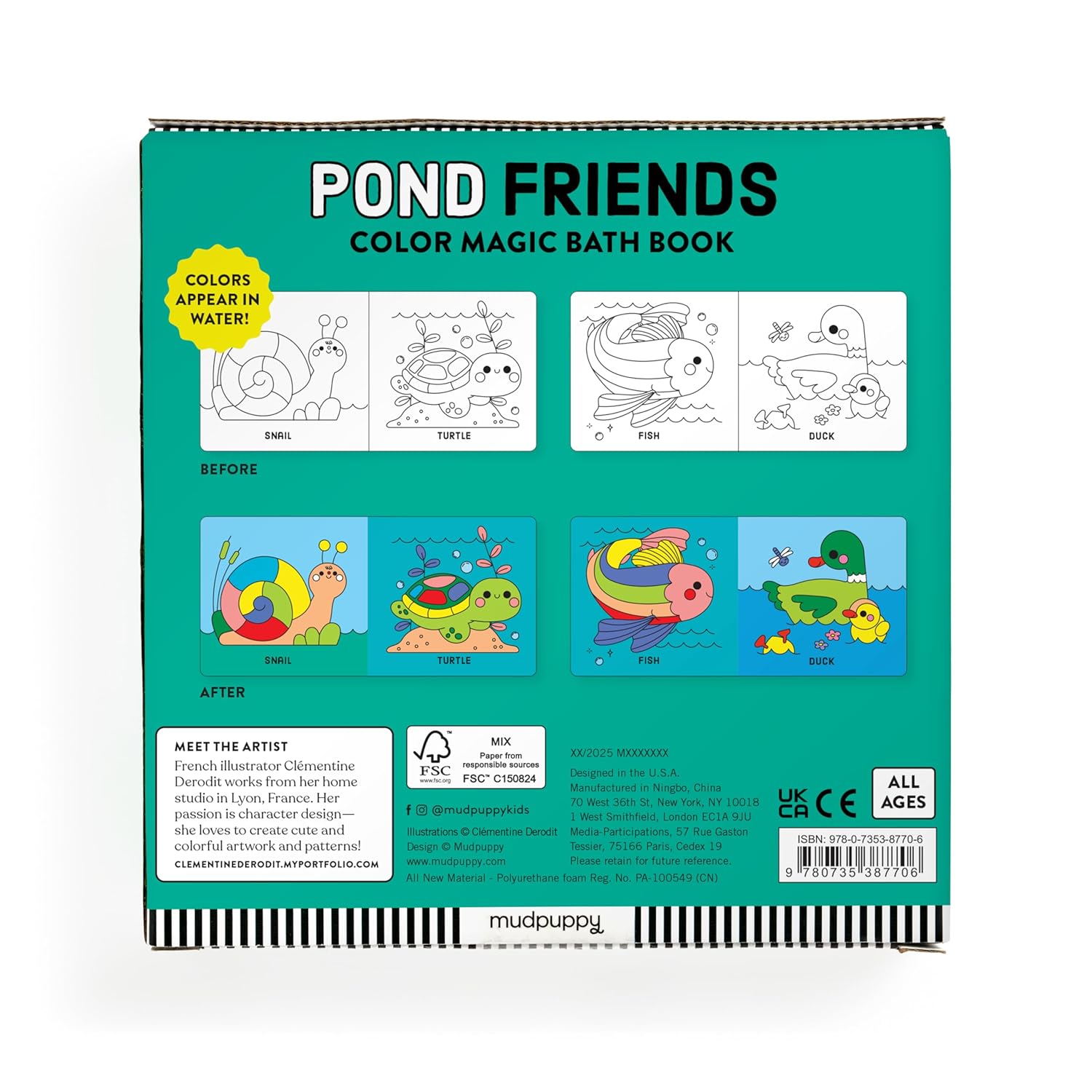 Bath Book Pond Friends