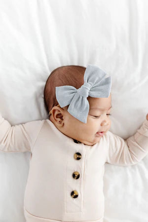 Classic Bow - Dove Headband
