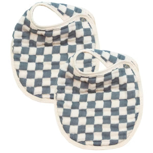 Cloud Muslin™ Bib 2 Pack - Miles/Cream