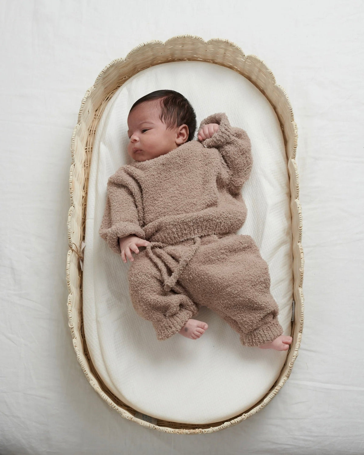 Fuzzy Lounge Pants - Taupe