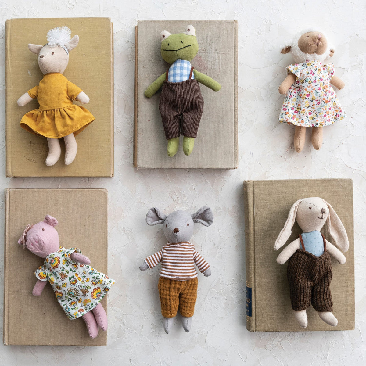 Plush Animal in Clothes