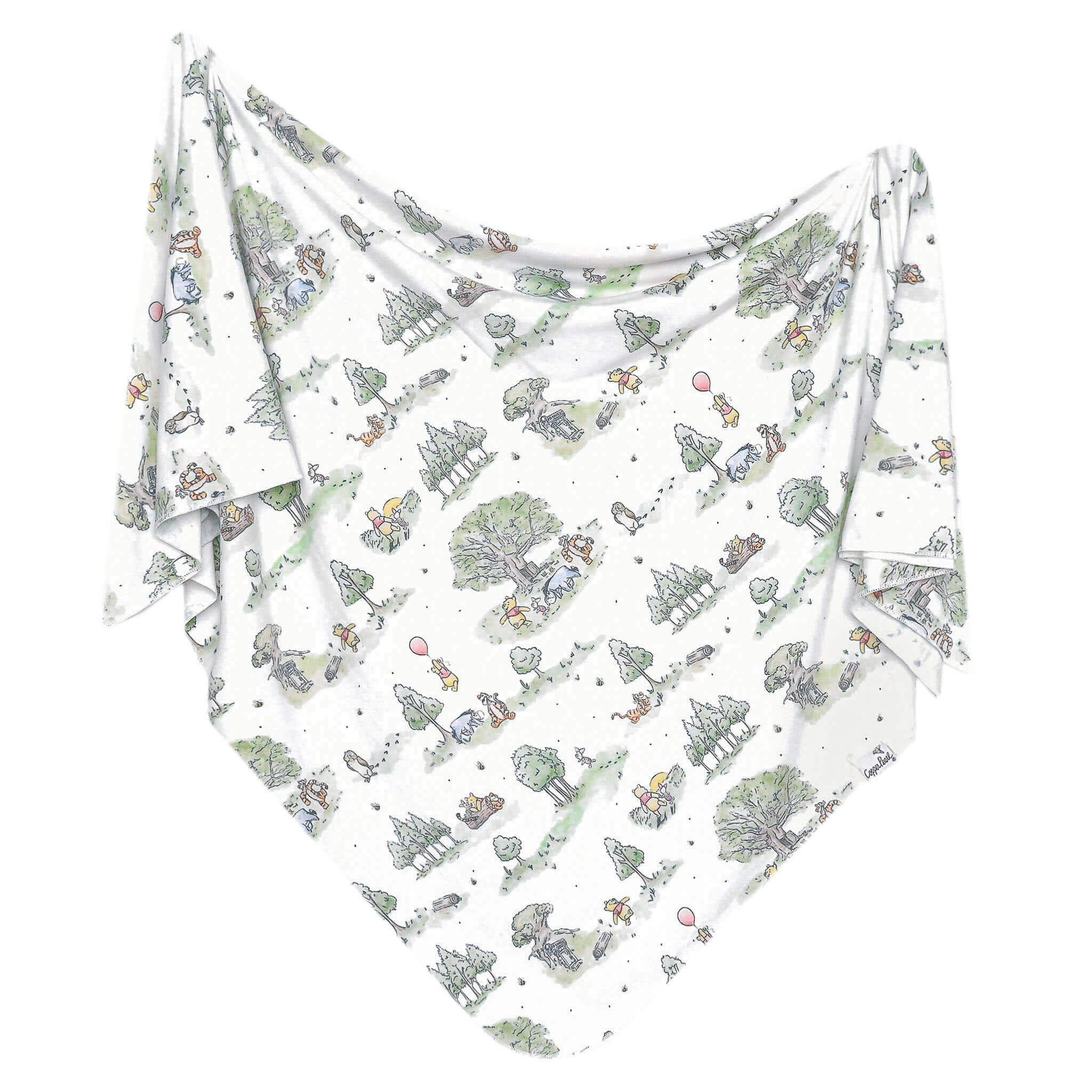 Hundred Acre Wood Knit Swaddle Blanket Single