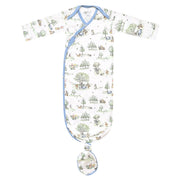 Hundred Acre Wood Newborn Knotted Gown