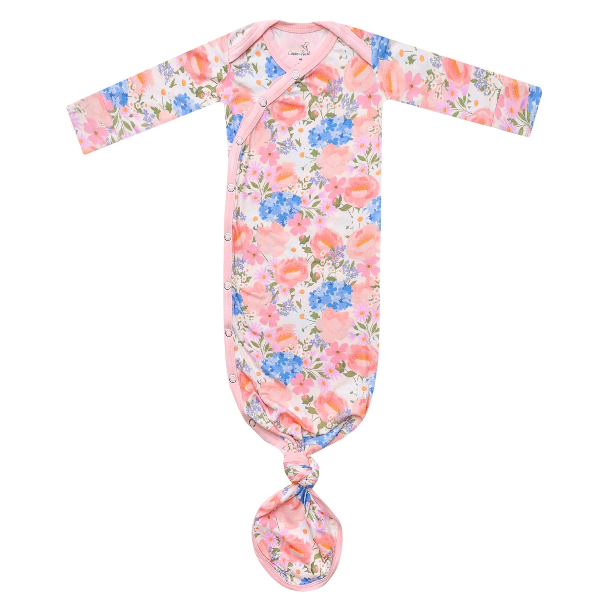 Penelope Newborn Knotted Gown