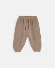 Fuzzy Lounge Pants - Taupe