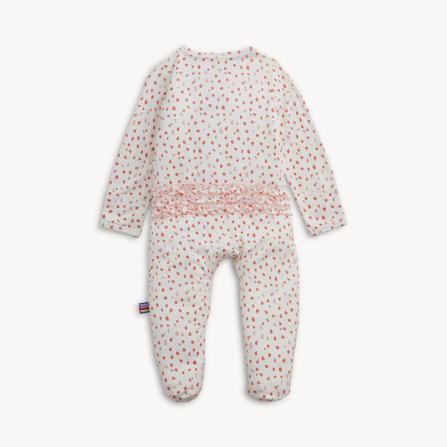 Apple Blossom Modal Magnetic Ruffle Footie