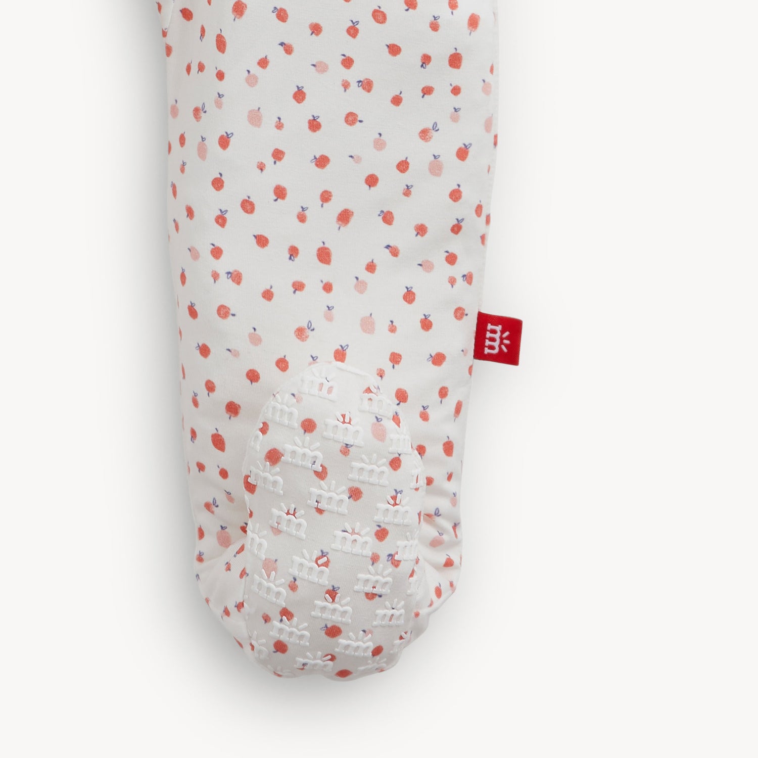 Apple Blossom Modal Magnetic Ruffle Footie