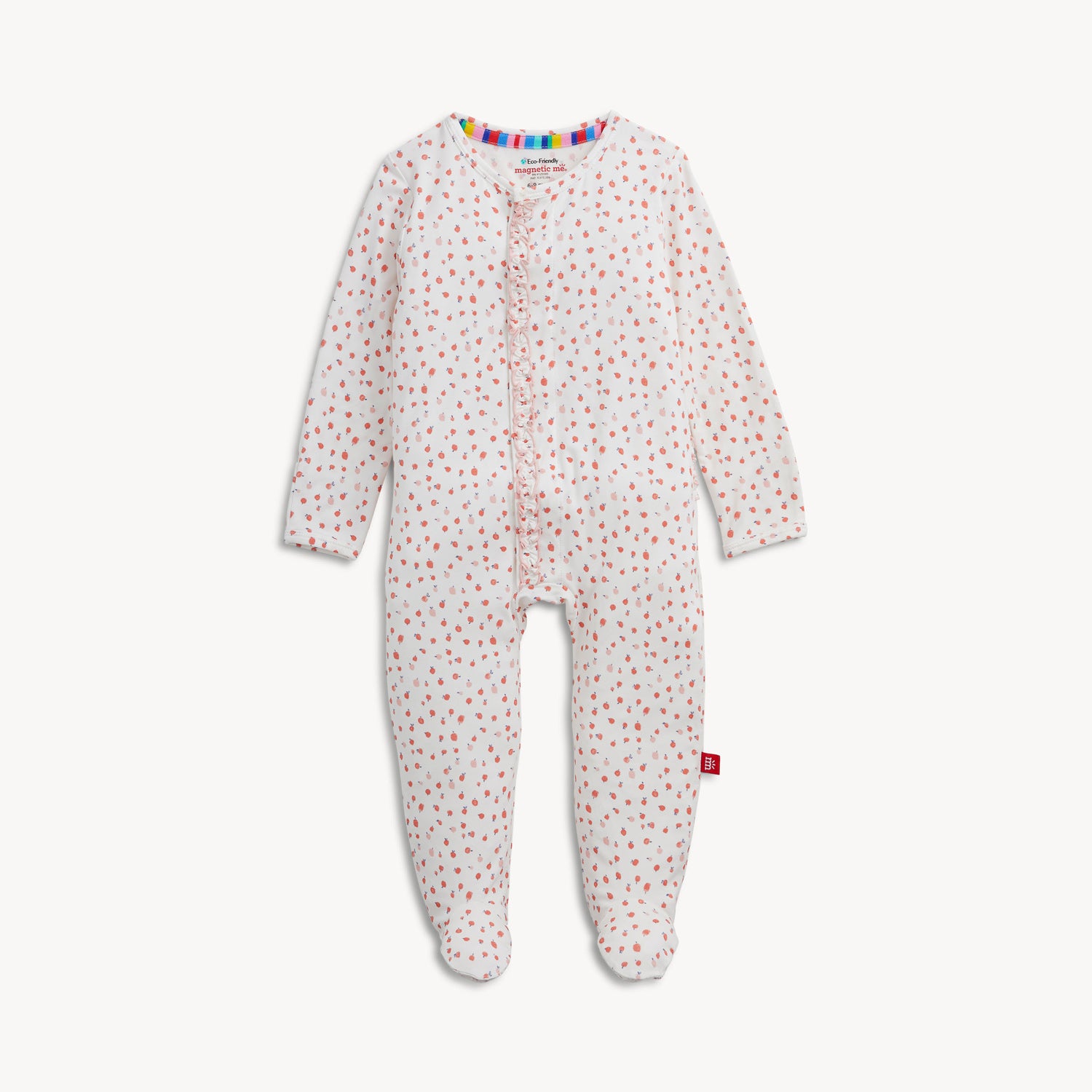 Apple Blossom Modal Magnetic Ruffle Footie