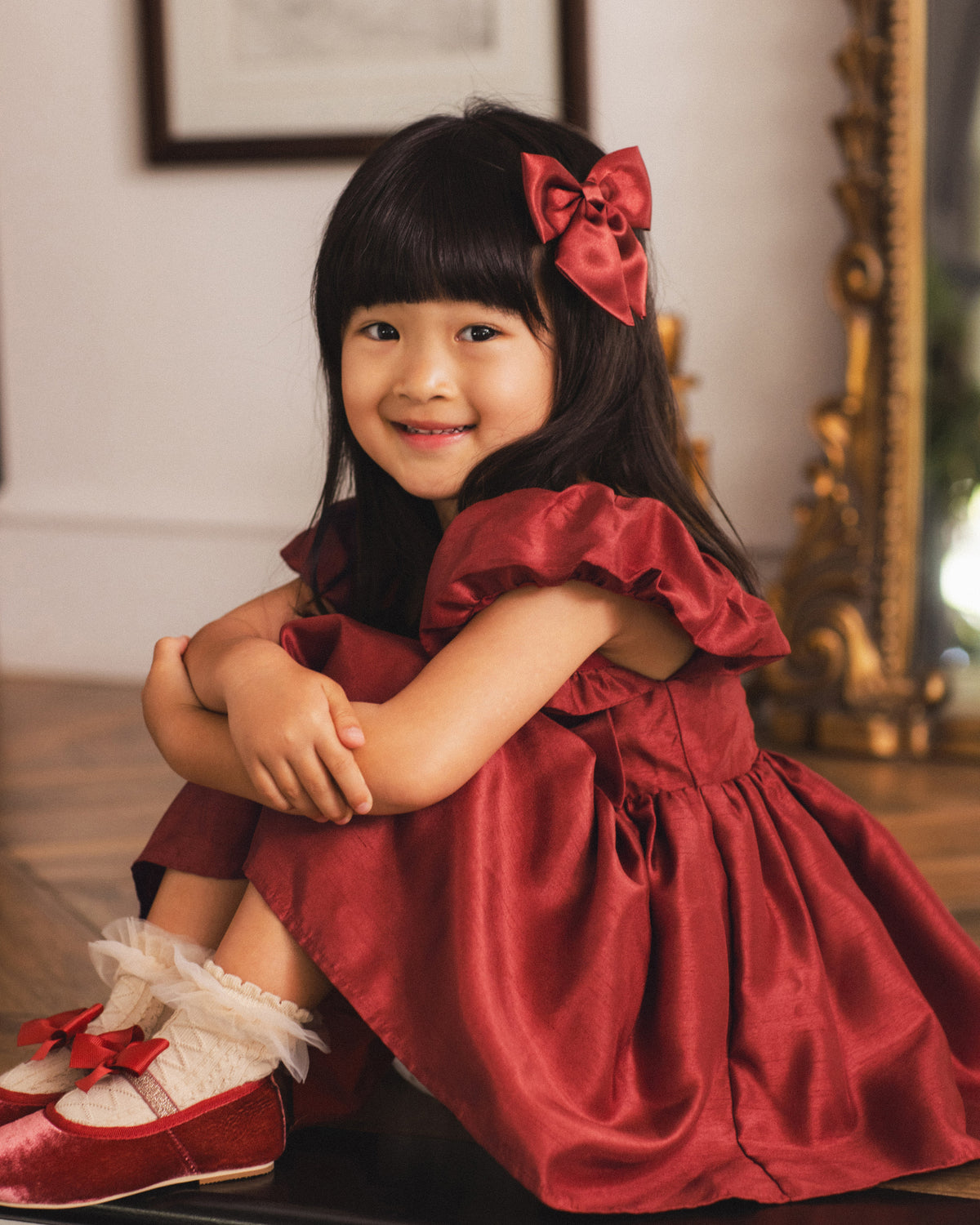 Madeline Dress || Ruby