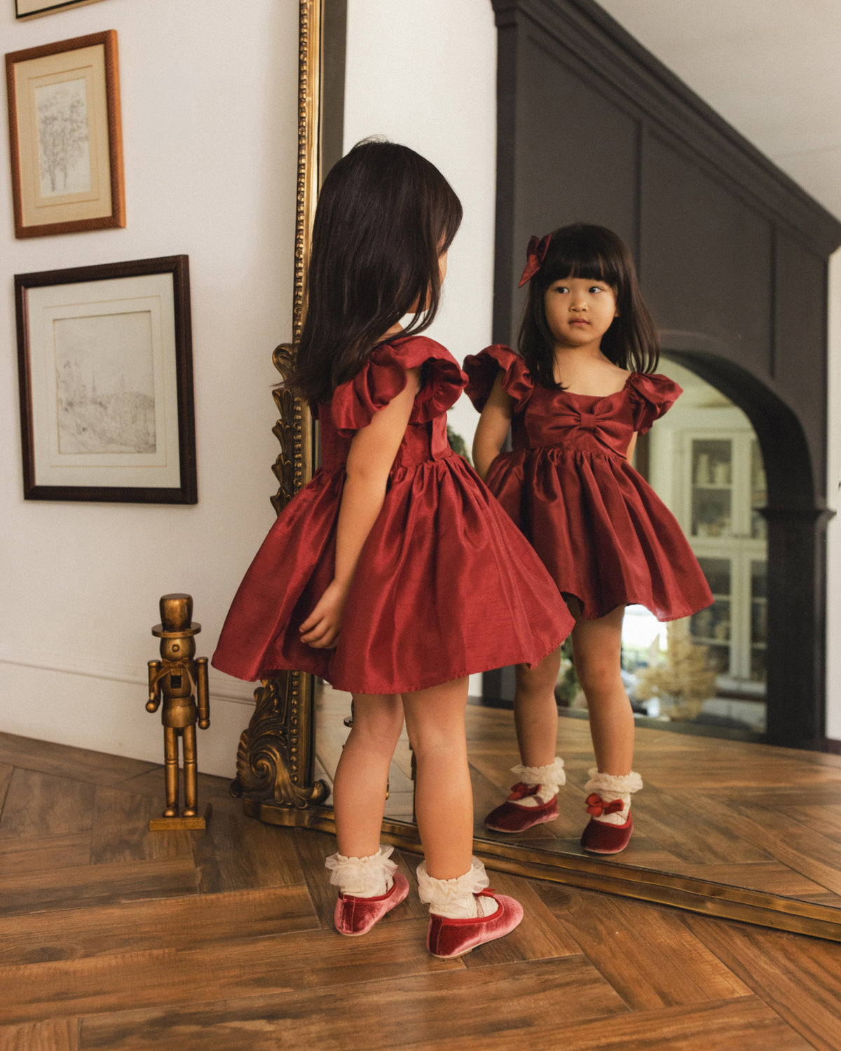 Madeline Dress || Ruby