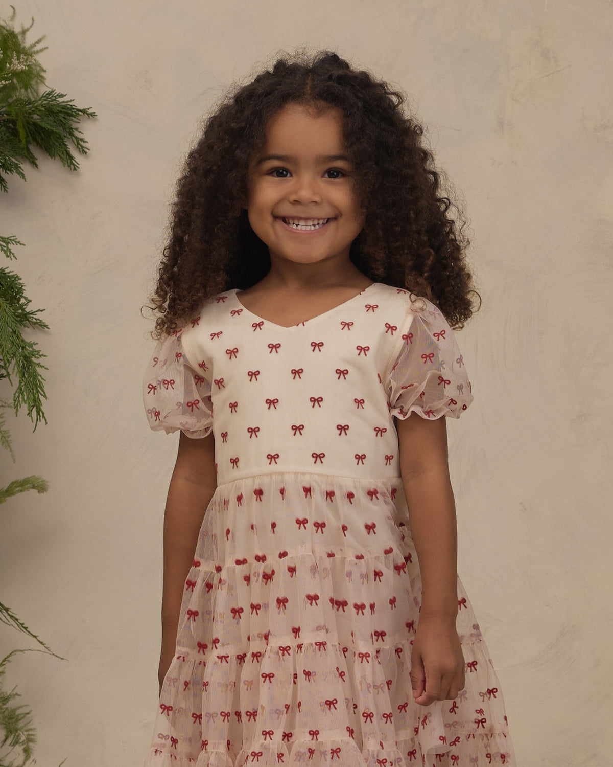 Dottie Dress || Ruby Bows