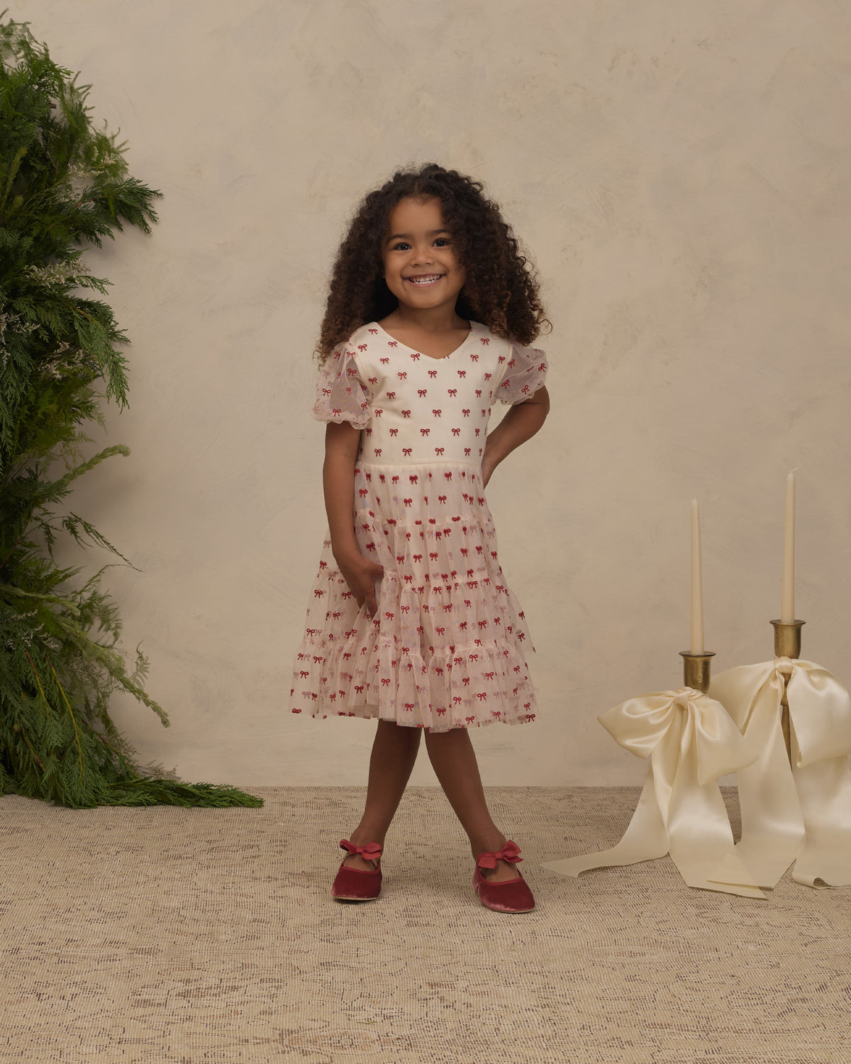 Dottie Dress || Ruby Bows
