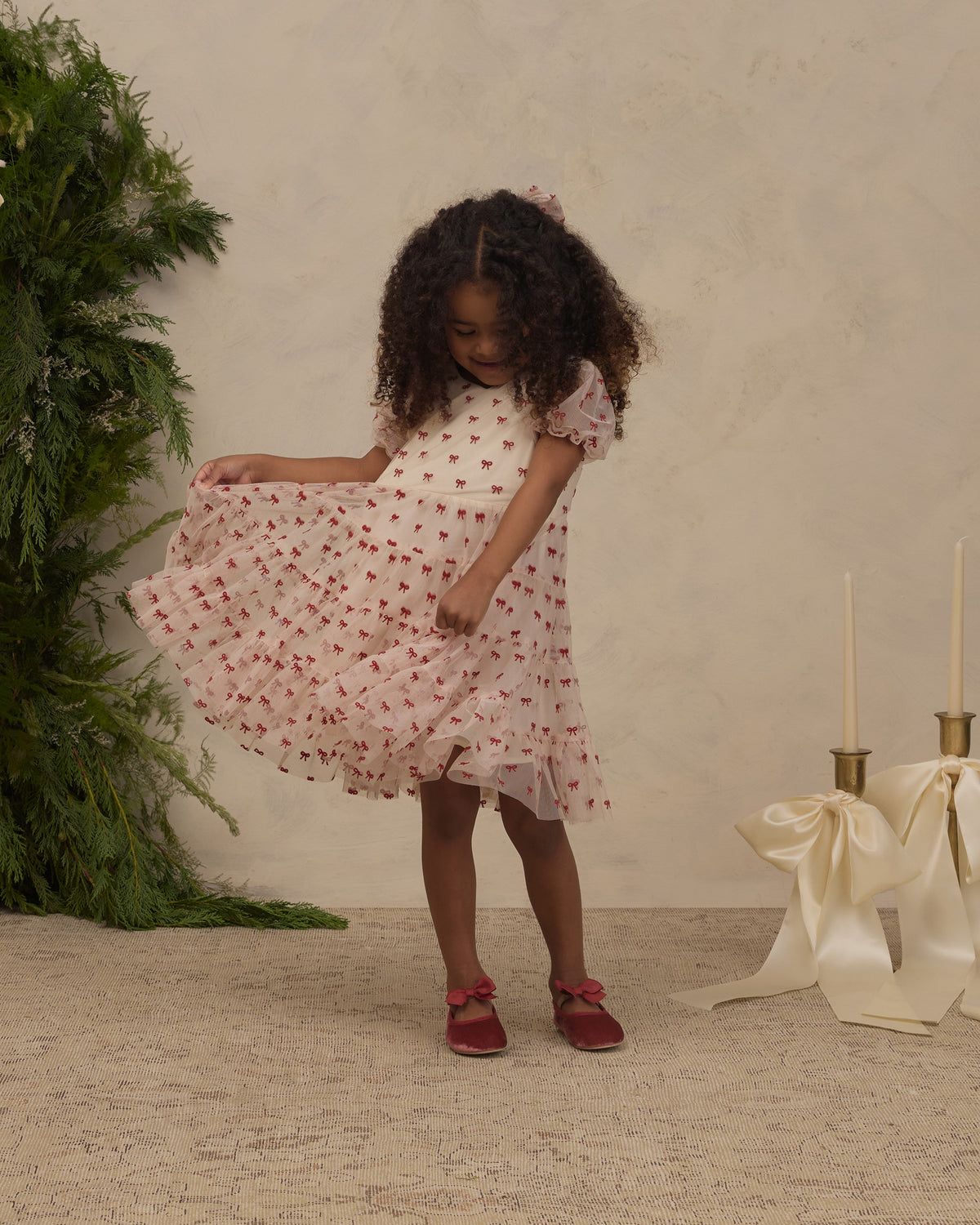 Dottie Dress || Ruby Bows