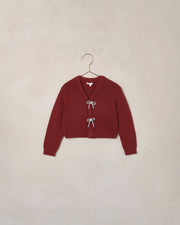 Bow Cardigan || Ruby