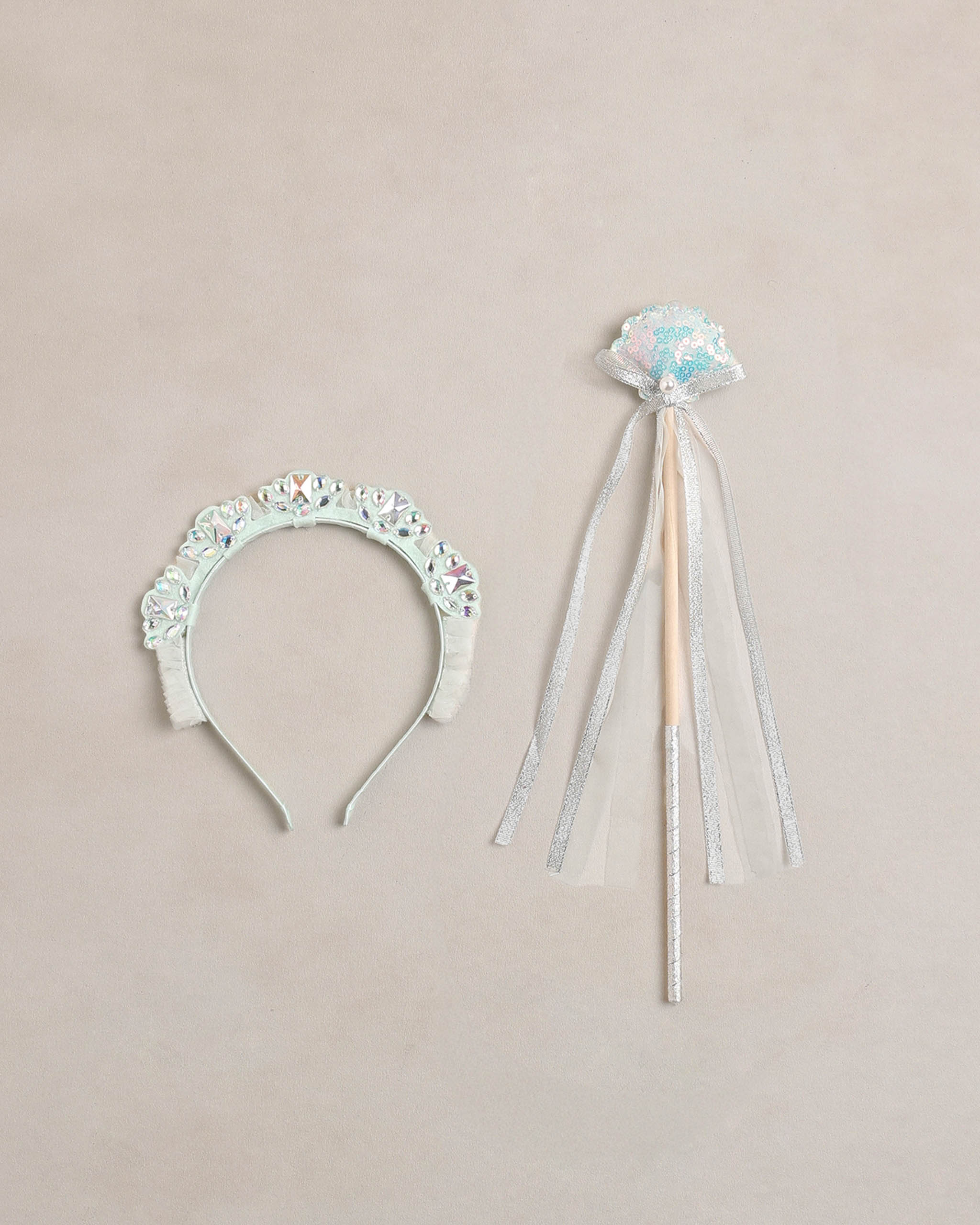 Mermaid Crown + Wand || Mist