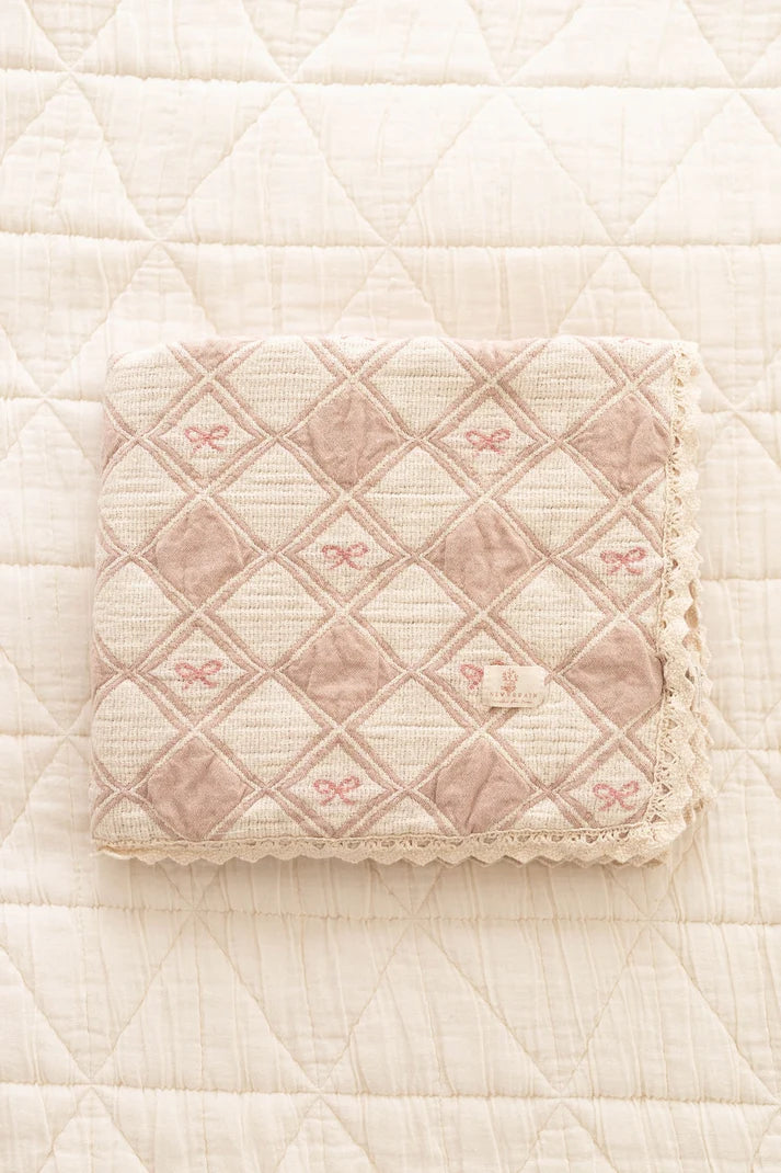 Patchwork Blanket - Bow