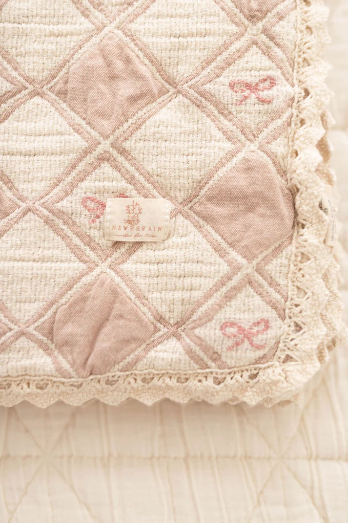 Patchwork Blanket - Bow