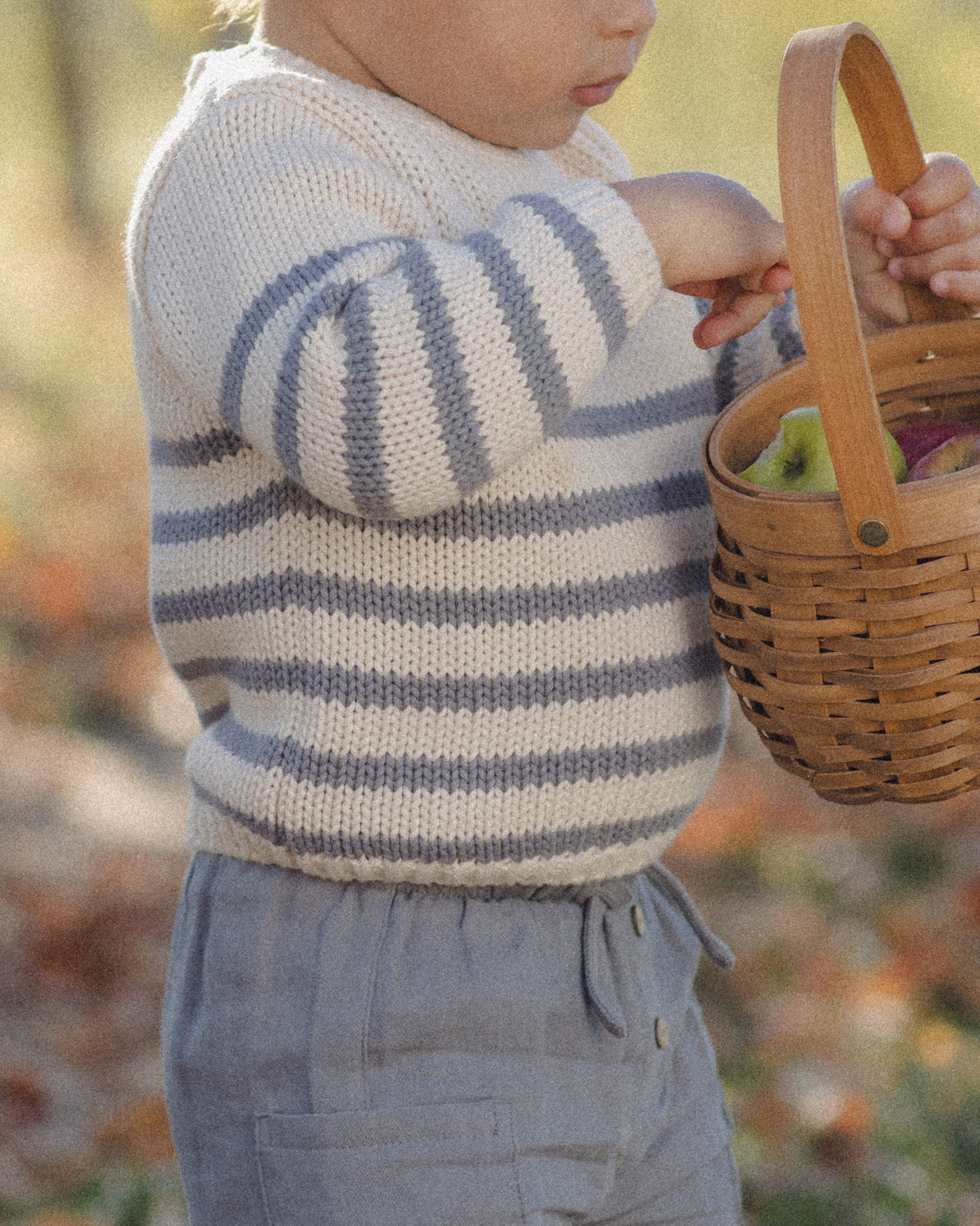 Rex Sweater || Slate Stripe