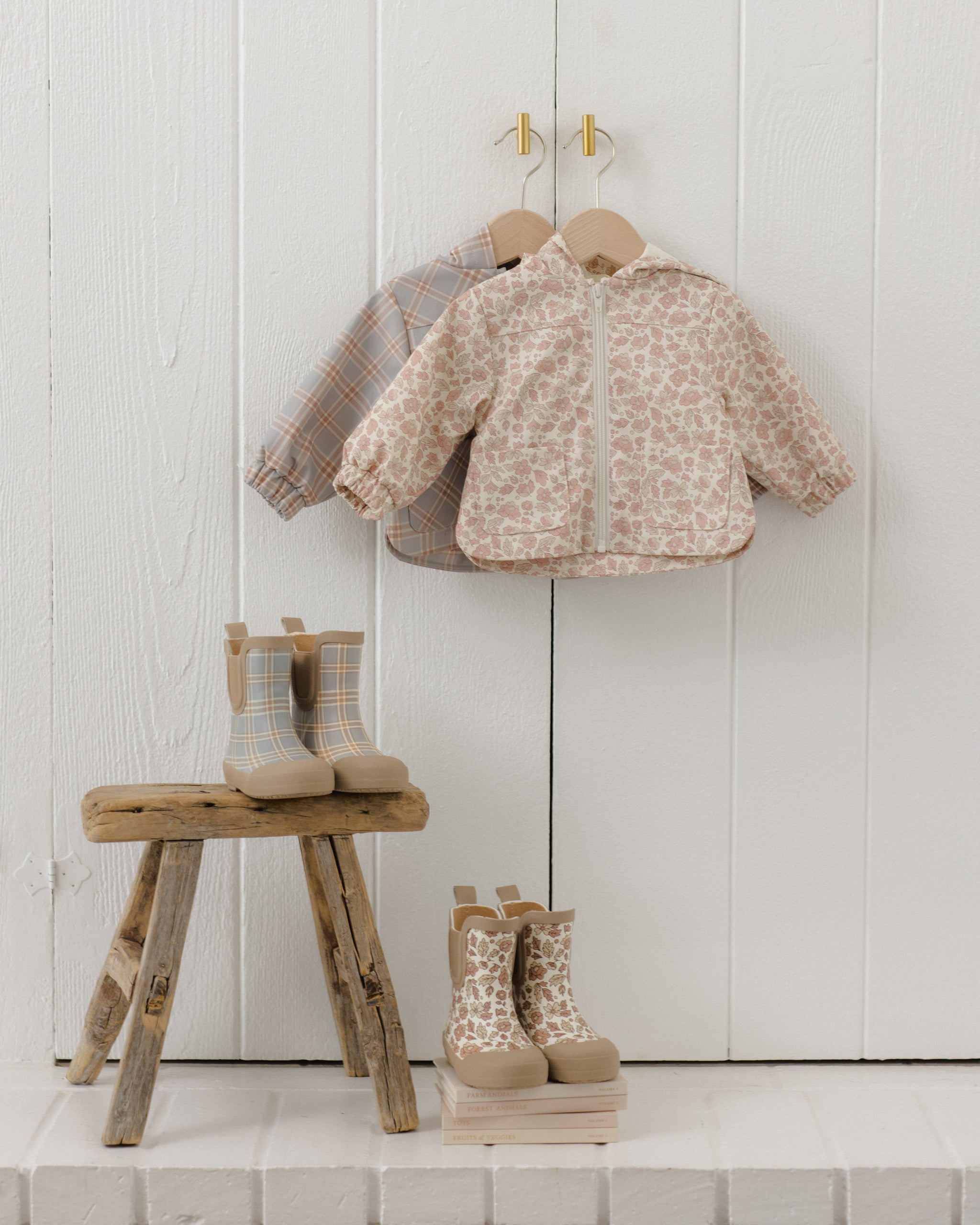 Rain Boot || Pink Blossom