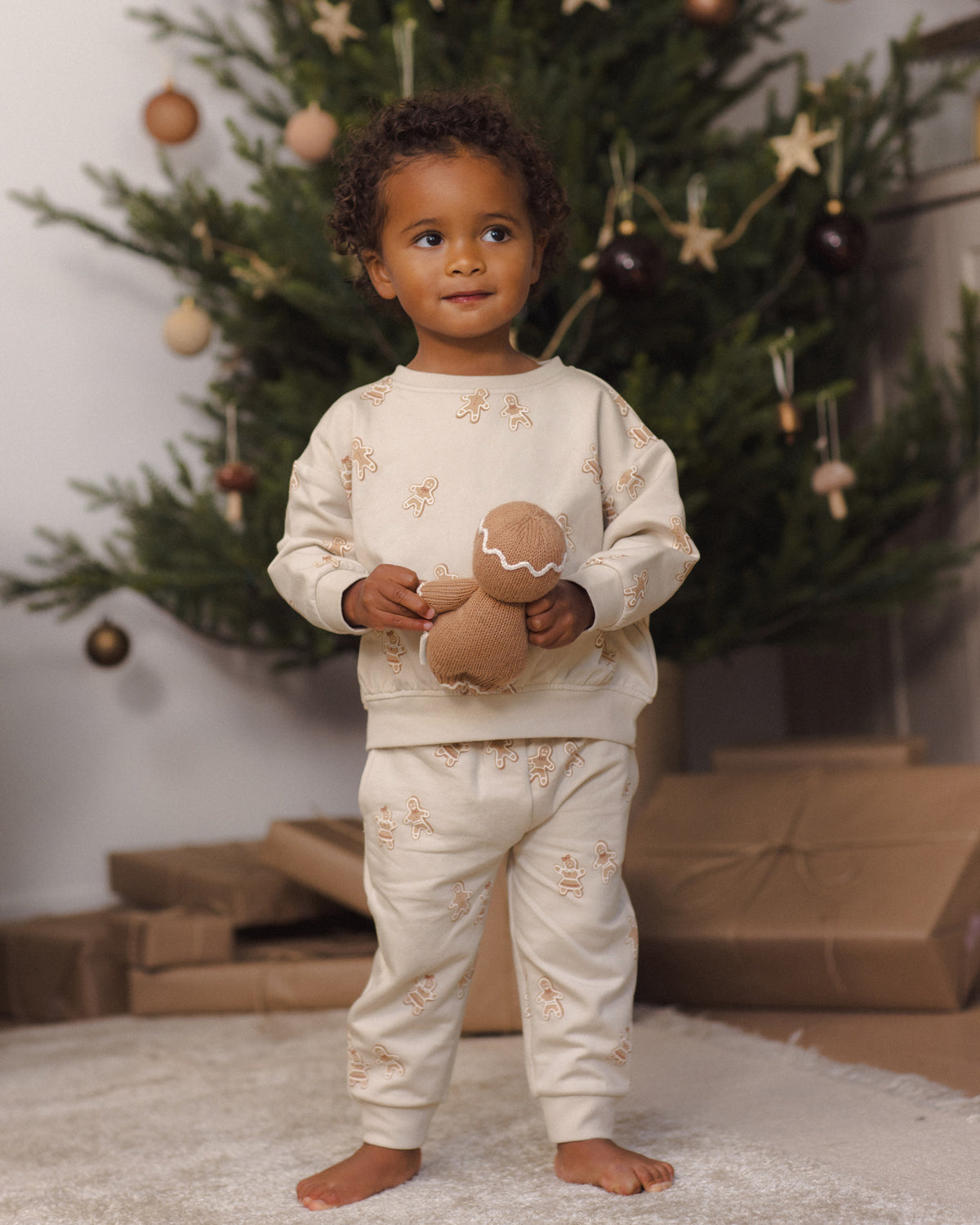Relaxed Fleece Sweatpant || Gingerbread