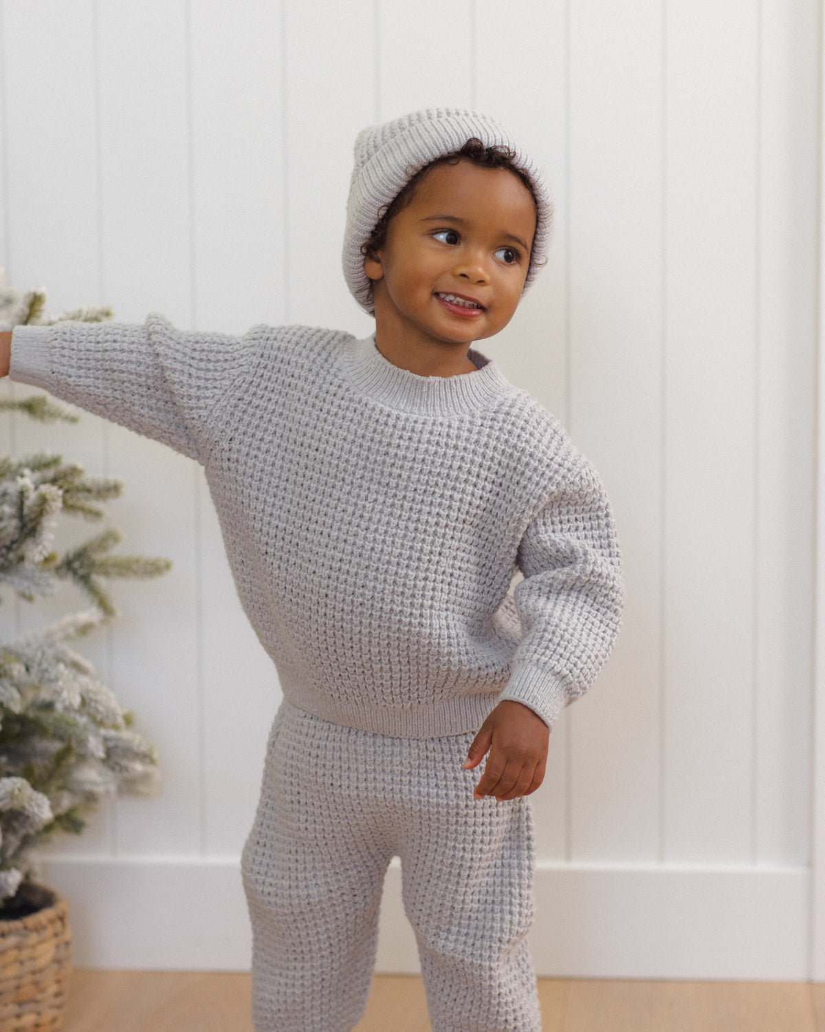 Chunky Knit Sweater || Fog