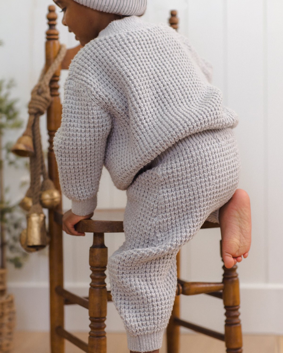 Chunky Knit Sweater || Fog