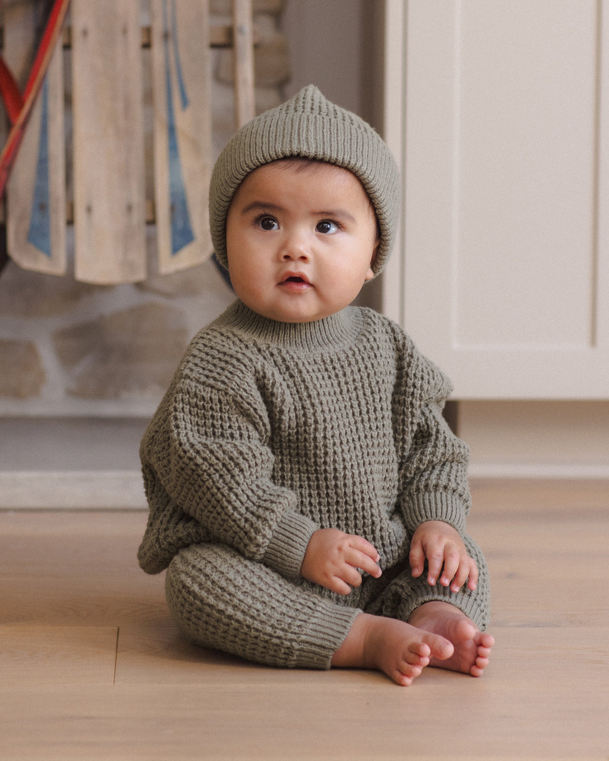 Chunky Knit Sweater || Spruce