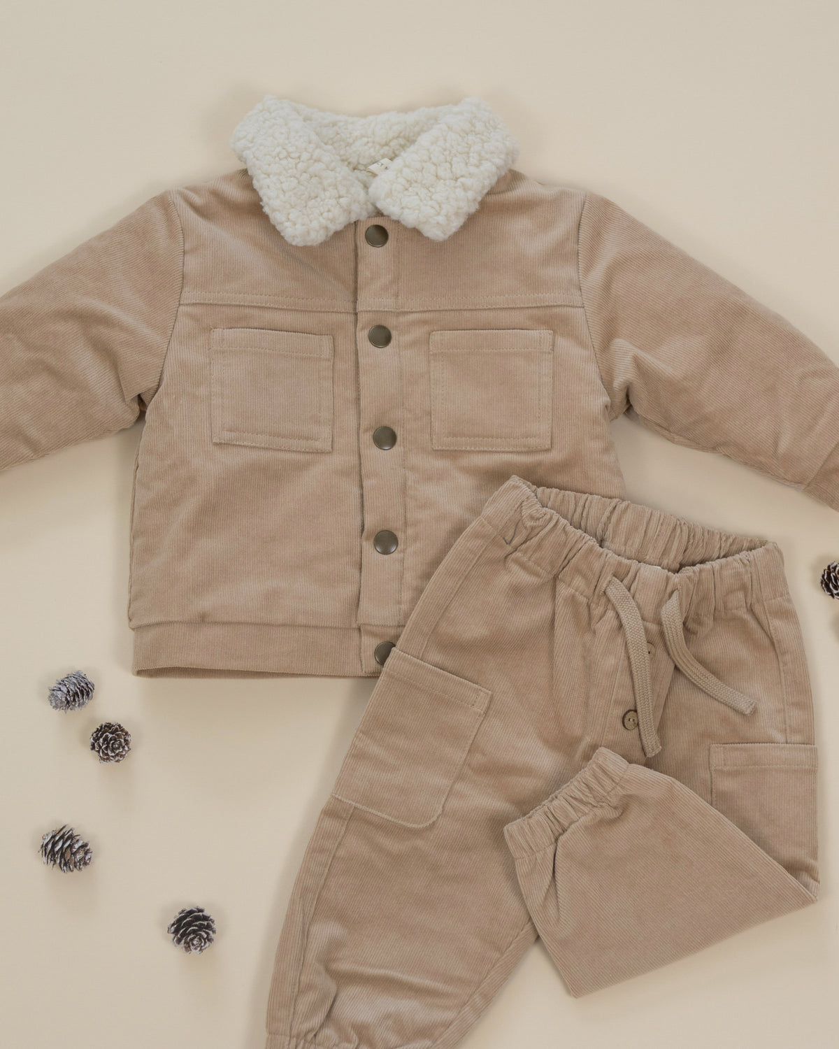 Ezrah Jacket || Latte